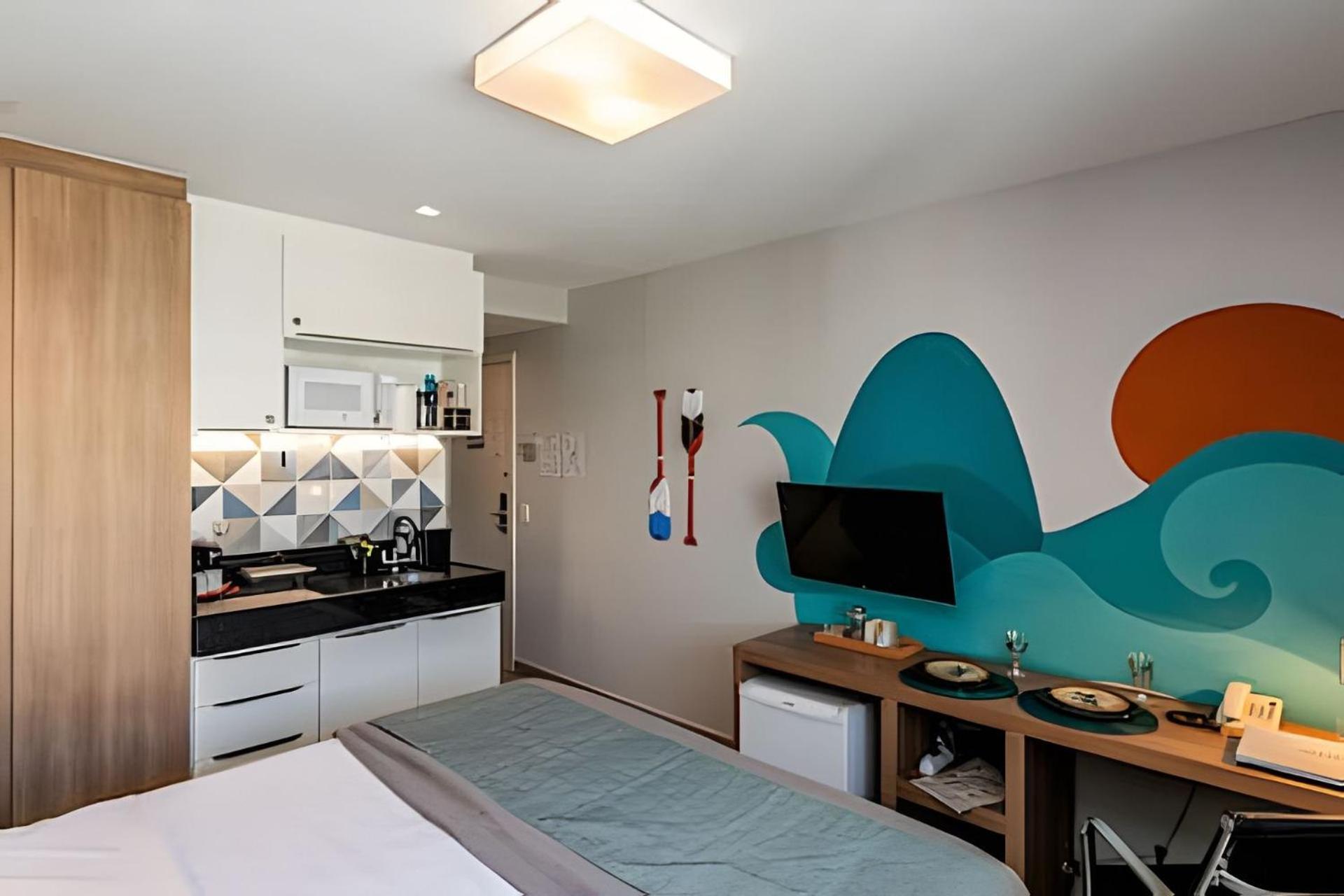 Suite Verano Stay Com Mini Copa, Wifi 500 Mb, Trabalho, Lazer & Eventos Río de Janeiro Exterior foto